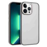 For iPhone 13 Pro Macaron PC Hybrid TPU Glossy Phone Case(Grey)