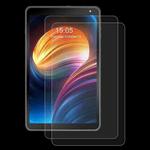 For AWOW CQA1019 Tablet 10.1 2pcs 9H 0.3mm Explosion-proof Tempered Glass Film