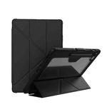 For Samsung Galaxy Tab S10 FE+ NILLKIN Bumper Pro Multi-angle Folding Style Tablet Leather Case(Black)