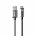 WK WDC-63a 66W USB to Type-C Fast Charging Data Cable, Length: 1.2m(Grey)
