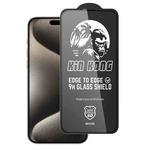For iPhone 15 Pro Max WK WTP-096 Jungle Series Kinkong 6D Curved HD Tempered Glass Film