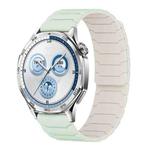 20mm xDfind Magnetic Silicone Watch Band for Huawei Watch GT5 / GT4(Mint Green Starlight)