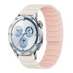 20mm xDfind Magnetic Silicone Watch Band for Huawei Watch GT5 / GT4(Starlight Pink Sand)
