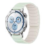 22mm xDfind Magnetic Silicone Watch Band for Huawei Watch GT5 / GT4(Mint Green Starlight)