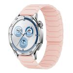 22mm xDfind Magnetic Silicone Watch Band for Huawei Watch GT5 / GT4(Pink Sand)