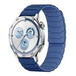 22mm xDfind Magnetic Silicone Watch Band(Navy Blue)