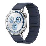 22mm xDfind Magnetic Silicone Watch Band for Huawei Watch GT5 / GT4(Midnight Blue)