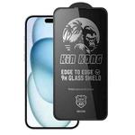 For iPhone 16 Plus / 15 Plus WK WTP-097 Jungle Series Kinkong 6D Curved Privacy Tempered Glass Film