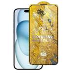 For iPhone 16 Plus / 15 Plus WK WTP-102 Jungle Series Kinkong Corning 9D Curved HD Tempered Glass Film