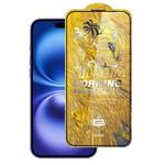 For iPhone 16 / 15 WK WTP-102 Jungle Series Kinkong Corning 9D Curved HD Tempered Glass Film