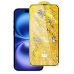 For iPhone 16 / 15 WK WTP-103 Jungle Series Kinkong Kyanite Ultra-hard 9D Curved HD Aluminum Glass Film