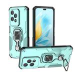 For Honor 200 Lite Global Metal Kickstand TPU Hybrid PC Phone Case(Green)