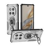 For Honor X60 Pro 5G Metal Kickstand TPU Hybrid PC Phone Case(Grey)