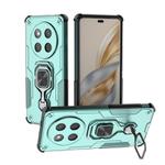 For Honor X60 Pro 5G Metal Kickstand TPU Hybrid PC Phone Case(Green)
