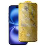 For iPhone 16 / 15 WK WTP-104 Jungle Series Kinkong Kyanite Ultra-hard 9D Curved Privacy Aluminum Glass Film