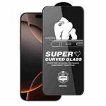 For iPhone 16 Pro WK WTP-107 Kings KinKong 0.33mm 6D Curved HD Tempered Glass Film, No Black Frame