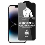 For iPhone 14 Pro Max WK WTP-107 Kings KinKong 0.33mm 6D Curved HD Tempered Glass Film, No Black Frame