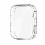 For Huawei Watch Fit 4 Electroplated TPU Full Coverage Watch Protective Case(Transparent)