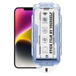 For iPhone 14 / 13 / 13 Pro WK WTP-115 Easy Install 6D Curved Ultra-Fine Edge HD Tempered Glass Film