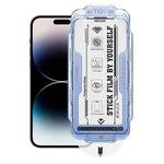 For iPhone 14 Pro Max WK WTP-115 Easy Install 6D Curved Ultra-Fine Edge HD Tempered Glass Film
