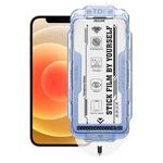 For iPhone 12 / 12 Pro WK WTP-115 Easy Install 6D Curved Ultra-Fine Edge HD Tempered Glass Film