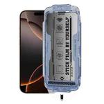 For iPhone 16 Pro Max WK WTP-116 Easy Install 6D Curved Ultra-Fine Edge Privacy Tempered Glass Film