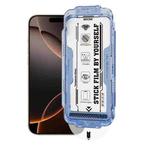 For iPhone 16 Pro Max WK WTP-117 Easy Install 6D Curved Ultra-Fine Edge AR Frosted Tempered Glass Film
