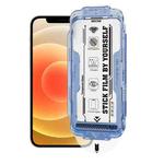 For iPhone 12 / 12 Pro WK WTP-117 Easy Install 6D Curved Ultra-Fine Edge AR Frosted Tempered Glass Film