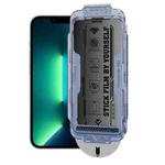 For iPhone 13 Pro Max / 14 Plus WK WTP-118 Easy Install 6D Curved Ultra-Fine Edge Frosted Privacy Tempered Glass Film