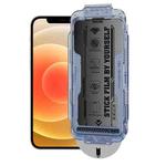For iPhone 12 Pro Max WK WTP-118 Easy Install 6D Curved Ultra-Fine Edge Frosted Privacy Tempered Glass Film