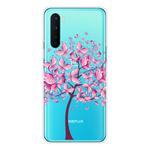 For OnePlus Nord Shockproof Painted Transparent TPU Protective Case(Butterfly Tree)