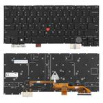 US Version Backlit Laptop Keyboard for Lenovo Thinkpad X1C X1 carbon Gen12 2024(Black)