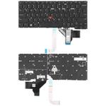 US Version Laptop Keyboard with Pointing for Lenovo Thinkpad X13 Gen 4 X13 Yoga Gen 4(Black)