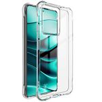 For Realme 14 5G Global imak Shockproof Airbag TPU Phone Case(Transparent)