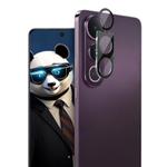 For vivo V50 Lite 5G IMAK Rear Camera Glass Lens Film Black Version, 1 Set Package