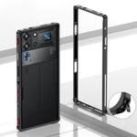 For ZTE nubia RedMagic 10 Pro Metal Frame Heat Dissipation Phone Case(Black)