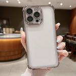 For iPhone 13 Pro Max Electroplating Space TPU Four-corner Shockproof Phone Case(Titanium Gold)