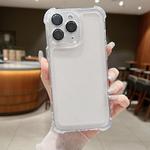 For iPhone 11 Pro Electroplating Space TPU Four-corner Shockproof Phone Case with Lens Film(Transparent)