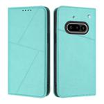 For Nothing Phone 3a Strong Magnetic Frosted Flip Leather Phone Case(Light Blue)