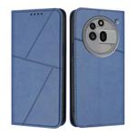 For Nothing Phone 3a Pro Strong Magnetic Frosted Flip Leather Phone Case(Royal Blue)