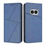 For Nothing Phone 2a Strong Magnetic Frosted Flip Leather Phone Case(Royal Blue)