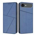 For iPhone 17 Air Strong Magnetic Frosted Flip Leather Phone Case(Royal Blue)
