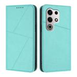 For Itel S25 Ultra Strong Magnetic Frosted Flip Leather Phone Case(Light Blue)