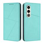 For Itel S25 Strong Magnetic Frosted Flip Leather Phone Case(Light Blue)
