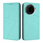 For Tecno Camon 30 Pro Strong Magnetic Frosted Flip Leather Phone Case(Light Blue)