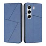 For Tecno Camon 40 Strong Magnetic Frosted Flip Leather Phone Case(Royal Blue)