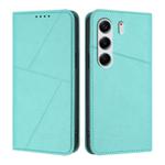 For Tecno Camon 40 Pro 4G Strong Magnetic Frosted Flip Leather Phone Case(Light Blue)