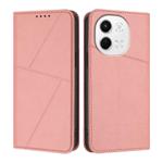 For Tecno Pova 6 Neo 5G / Spark 30 5G Strong Magnetic Frosted Flip Leather Phone Case(Pink)