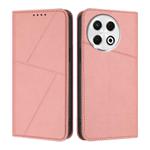 For Tecno Spark 30 Pro Strong Magnetic Frosted Flip Leather Phone Case(Pink)