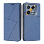 For Infinix GT 20 Pro Strong Magnetic Frosted Flip Leather Phone Case(Royal Blue)